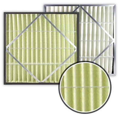 Cardboard / Metal Frame Pleated Filter - Medium Filters